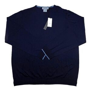 New Dylan Gray Men Navy Blue Sweatshirt Crew Neck Long Sleeve Pullover US XL